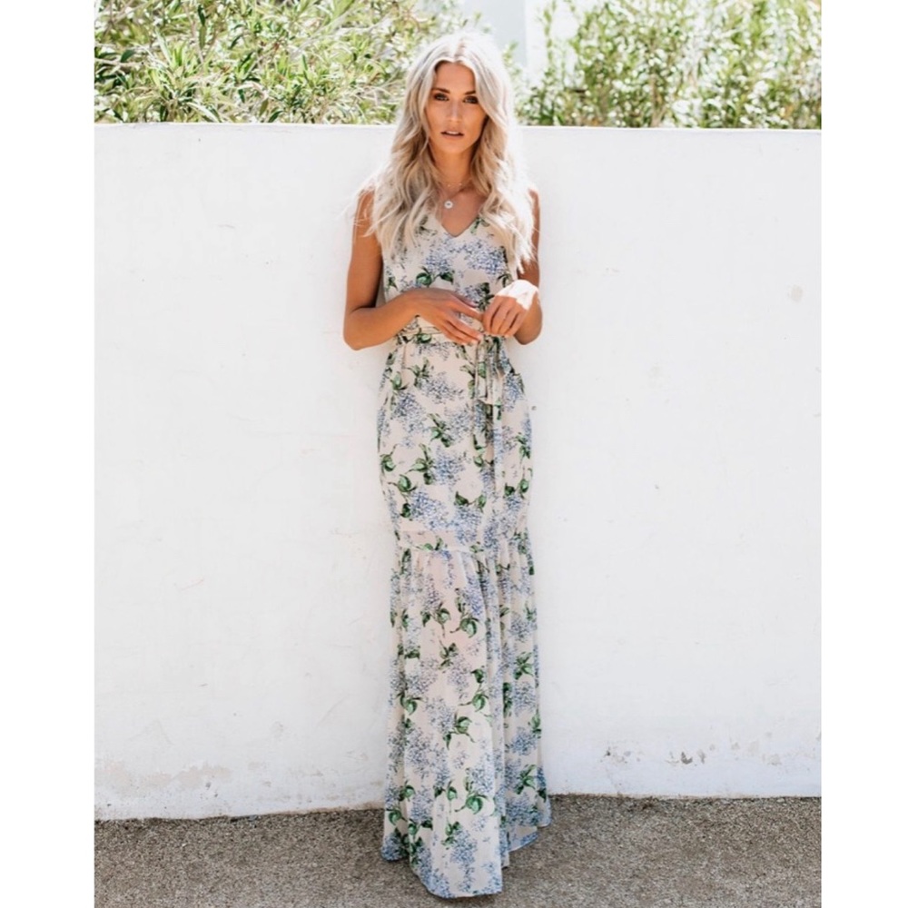 Meadow Floral Maxi Dress